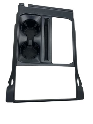 2022-2024 Ford F-150 Lightning Black Center Console Top Trim Shifter Bezel Cover Panel (Used OEM)