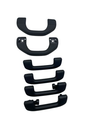 2024-2025 Toyota Land Cruiser Black Interior Roof Grab Handle Assist Strap Set (Used OEM)