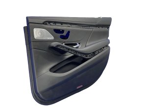 2014-2020 Mercedes-Benz S320 Black Door Interior Trim Panel - Rear, Right (Passenger) (Used OEM)