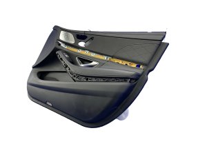 2014-2020 Mercedes-Benz S320 Black Door Interior Trim Panel - Front, Right (Passenger) (Used OEM)