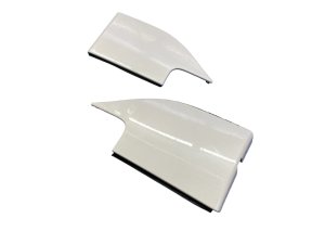 2020-2025 Lincoln Aviator White Exterior Trim Cover Panel Molding Set - Rear (Used OEM)