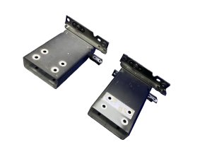 2007-2011 Jaguar XK Bumper Reinforcement Support Bar Rail Extension Bracket Set - Front (Used OEM)