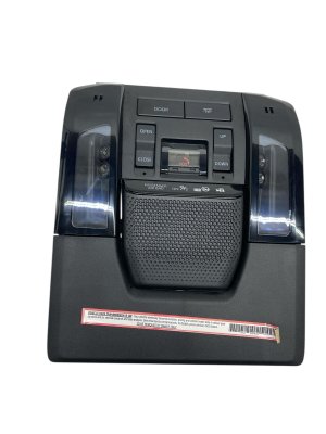 2024-2025 Toyota Land Cruiser Black Overhead Roof Console with Reading Dome Light and Sunroof Switch - Front (Used OEM)