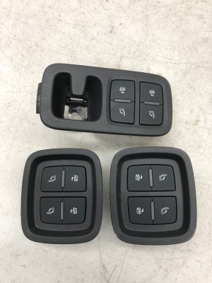 2017-2025 Audi Q7 Seat Release Fold Down Switch Set - Rear (Used OEM)