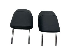 2024-2025 Toyota Land Cruiser Black Seat Leather Headrest Set - Front, Left (Driver) (Used OEM)