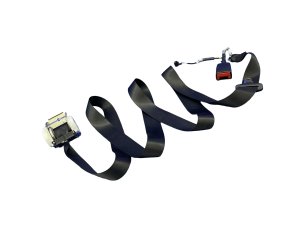 2014-2017 Mercedes-Benz S320 Black Center Seat Belt Assembly - Rear, Left (Driver) (Used OEM)