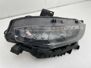 2016-2021 Honda Civic LED Headlight Assembly - Front, Left (Driver) (Used OEM)