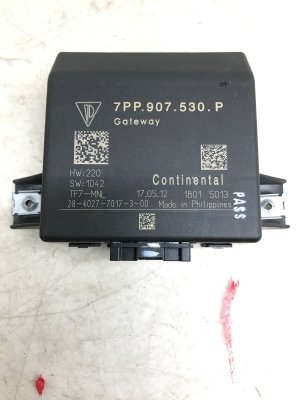 2013-2016 Porsche Boxster Gateway Multiplex Network Control Module (Used OEM)