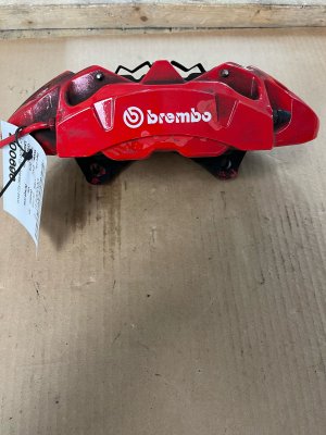 2017-2025 Honda Civic Red Brembo Disc Brake Caliper - Front, Left (Driver) (Used OEM)