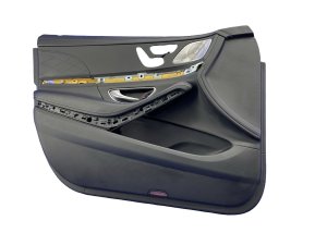 2014-2020 Mercedes-Benz S320 Black Door Interior Trim Panel Shell - Front, Left (Driver) (Used OEM)