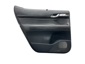 2023-2025 Hyundai Palisade Black Door Interior Trim Panel - Rear, Left (Driver) (Used OEM)