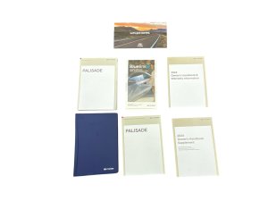 2023-2026 Hyundai Palisade Blue Owners Manual Set with Case (Used OEM)