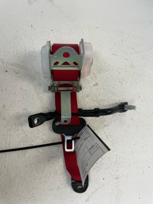 2017-2021 Honda Civic Red Seat Belt Assembly - Rear (Used OEM)