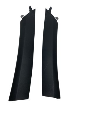 2020-2025 Kia Telluride Black Windshield A-Pillar Trim Set (Used OEM)