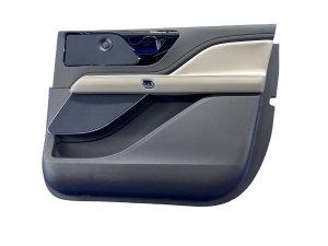 2020-2024 Lincoln Aviator Black Door Interior Trim Panel - Front, Right (Passenger) (Used OEM)