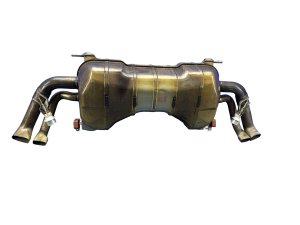 2017-2023 Audi R8 Exhaust Muffler and Pipe Assembly - Rear (Used OEM)