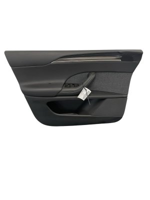  Tesla Model x Black Door Interior Trim Panel - Front, Left (Driver) (Used OEM)