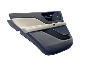 2020-2024 Lincoln Aviator Black Door Interior Trim Panel - Rear, Left (Driver) (Used OEM)