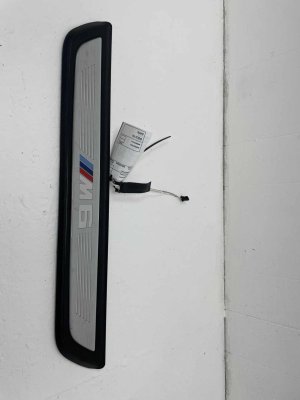 2012-2018 BMW M6 Illuminated Door Sill Plate Trim Cover Panel - Front (Used OEM)