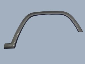 2021-2024 Jeep Grand Cherokee L Gray Wheel Arch Fender Flare Molding - Front, Right (Passenger) (Used OEM)
