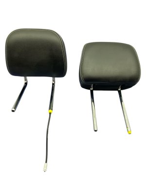 2021-2024 Jeep Grand Cherokee L Black Second Row Nappa Leather Headrest - Rear, Right (Passenger) (Used OEM)