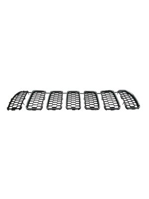2021 Jeep Grand Cherokee Chrome Upper Radiator Grille with Molding - Front (Used OEM)