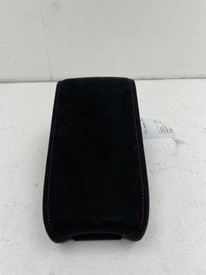 2016-2021 Honda Civic Black and Red Center Console Armrest Cover Lid - Front (Used OEM)
