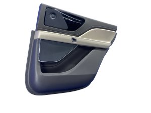 2020-2024 Lincoln Aviator Black Door Interior Trim Panel - Rear, Right (Passenger) (Used OEM)