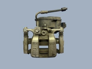 2021-2024 Jeep Grand Cherokee L Disc Brake Caliper - Rear, Right (Passenger) (Used OEM)