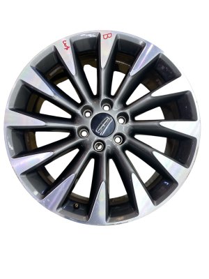 2018-2022 Lincoln Navigator Black 22x9.5 12-Spoke Machined Dark Gray Aluminum Alloy Wheel (Used OEM)