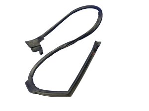 2006-2008 Lamborghini Gallardo Black Front Door Weatherstrip Seal (Used OEM)