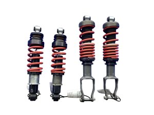2018-2023 Audi R8 Front and Rear Suspension Strut Assembly Set with H&R Springs (Used OEM)