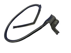 2006-2008 Lamborghini Gallardo Black Front Door Weatherstrip Seal (Used OEM)