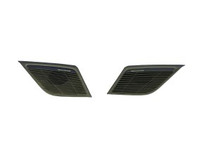 2017-2023 Audi R8 Black Dashboard Speaker Grille Trim Cover Panel Set - Front (Used OEM)