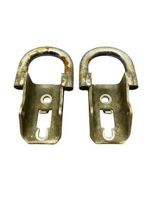 2015-2017 Ford Expedition Bumper Tow Hook Pair - Front (Used OEM)