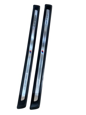 2021-2025 BMW M4 Front Door Sill Plate Set (Used OEM)