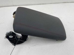 2021-2025 Acura TLX Ebony (Black) Center Console Upper Trim Panel with Cupholder and Navigation Touch Pad Bezel - Front (Used OEM)