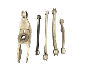 2017-2024 Audi Q7 Upper and Lower Suspension Control Arm Set - Rear, Left (Driver) (Used OEM)