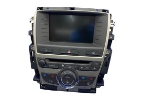 2009-2011 Jaguar XF AM/FM 6-Disc CD Player Radio Receiver and Display Screen - Front (Used OEM)