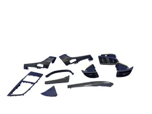 2017-2023 Audi R8 Interior Carbon Fiber Dash Door and AC Vent Trim Panel Set (Used OEM)