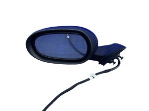 2007-2009 Jaguar XK Ebony (Black) Power Heated Auto-Dimming Door/Side View Mirror - Front, Left (Driver) (Used OEM)