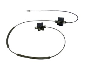 2007-2015 Jaguar XK Active Pedestrian Protection Hood Hinge Bracket and Cable Set - Front (Used OEM)