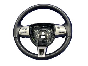 2007-2009 Jaguar XK Black R Performance Steering Wheel - Front (Used OEM)