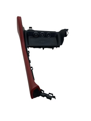 2022-2025 Genesis G70 Red Center Console Wireless Charger with Trim Panel (Used OEM)