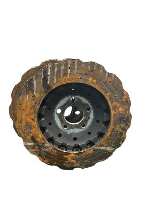 2013-2018 Audi RS6 Drilled Disc Brake Rotor Set - Front (Used OEM)