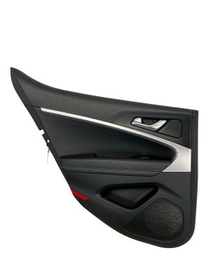2022-2025 Genesis G70 Black Door Interior Trim Panel - Rear, Left (Driver) (Used OEM)