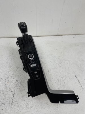 2018-2022 Volvo XC60 Floor Shifter Assembly with Parking Brake and Start-Stop Switches - Front (Used OEM)