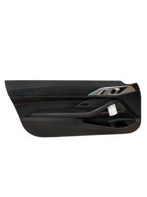 2021-2025 BMW M4 Black Door Interior Trim Panel - Front, Left (Driver) (Used OEM)