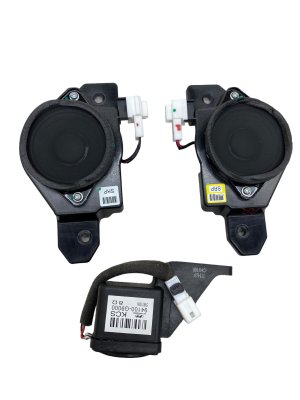 2019-2025 Genesis G70 Lexicon Deck and Instrument Cluster Speaker Set - Rear (Used OEM)