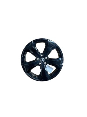 2022-2024 Volkswagen Taos Black 19x7.5 5-Spoke Alloy Wheel (Used OEM)